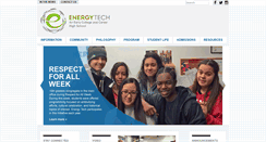 Desktop Screenshot of energytechschool.org